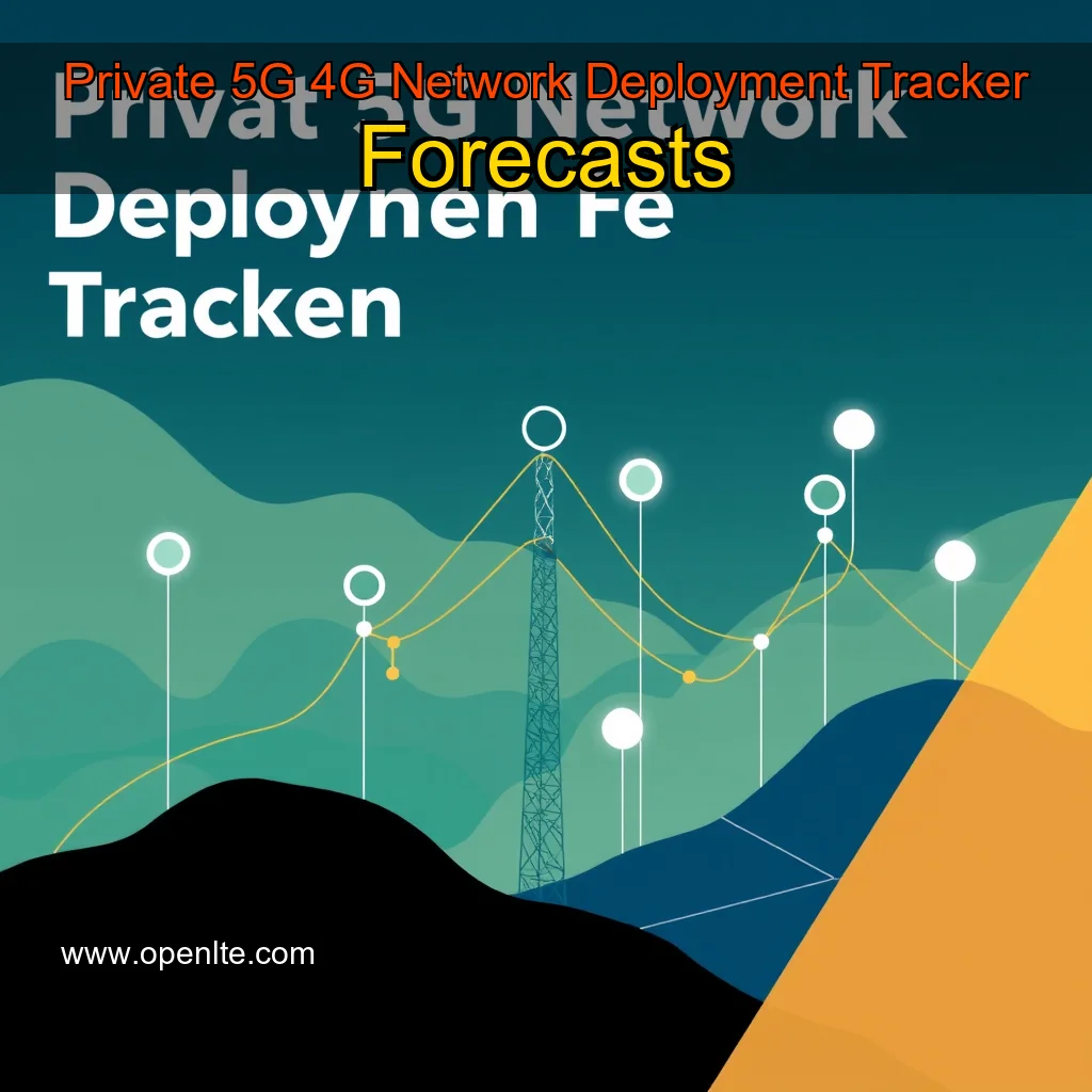 Read more about the article Private 5G  4G Network Deployment Tracker  Forecasts