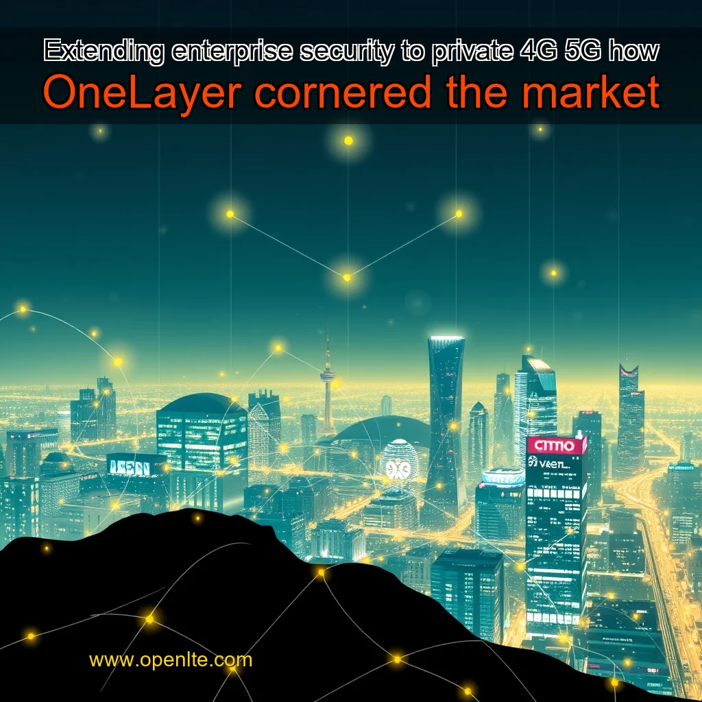 Read more about the article Extending enterprise security to private 4G  5G  how OneLayer cornered the market
