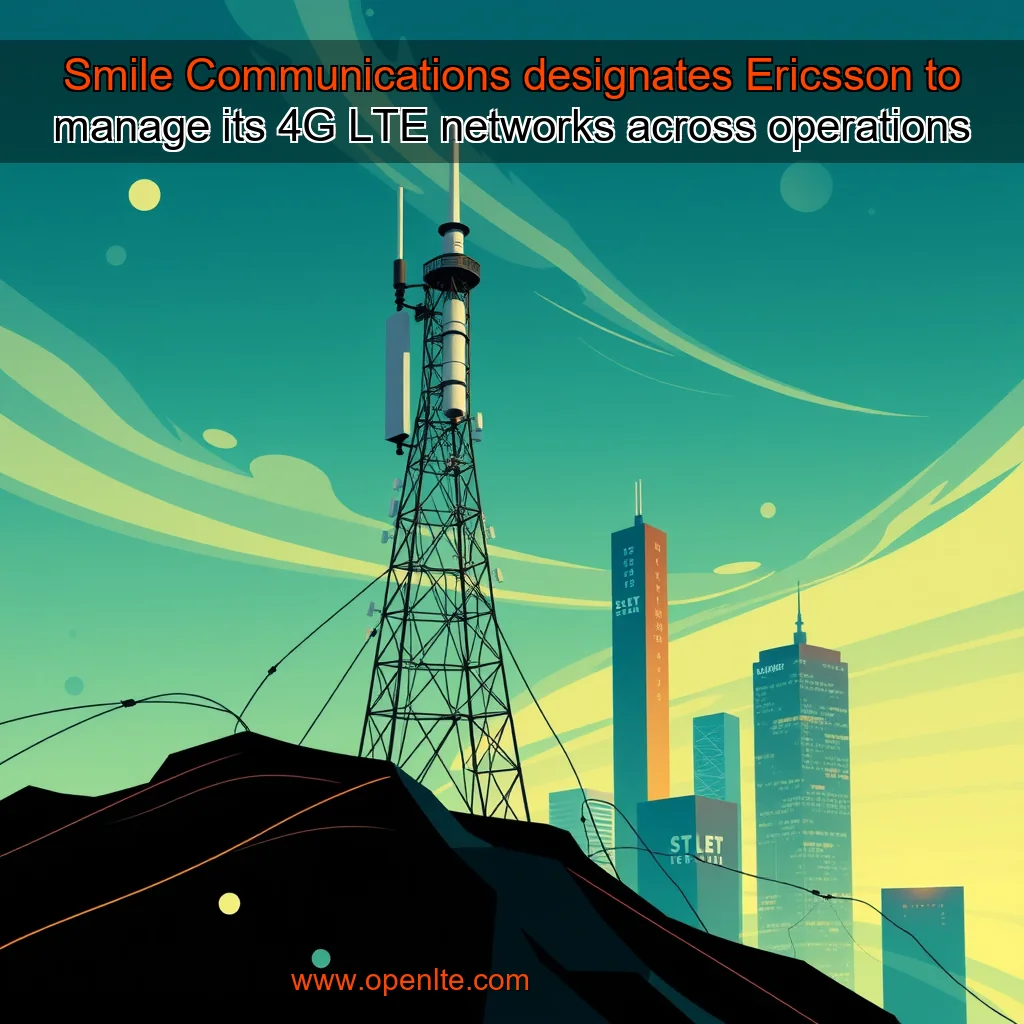 Read more about the article Smile Communications designates Ericsson to manage its 4G  LTE networks across operations
