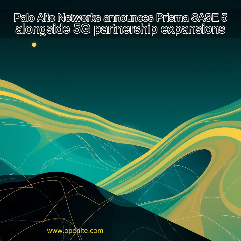 Read more about the article Palo Alto Networks announces Prisma SASE 5 alongside 5G partnership expansions