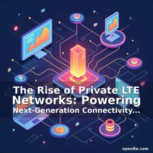 Read more about the article The Rise of Private LTE Networks: Powering Next-Generation Connectivity Solutions
