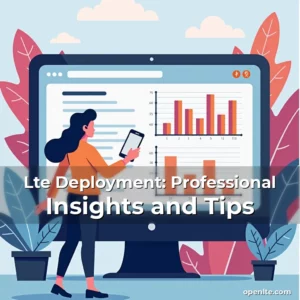 Read more about the article Lte Deployment: Professional Insights and Tips